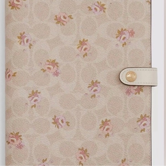 Coach Other - Coach Floral Patterned Notebook Cover Refillable